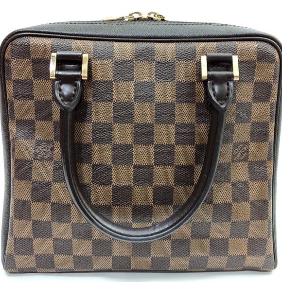 ✨️💎AUTHENTIC LOUIS VUITTON BRERA DAMIER EBENE HANDBAG - Picture 9 of 16